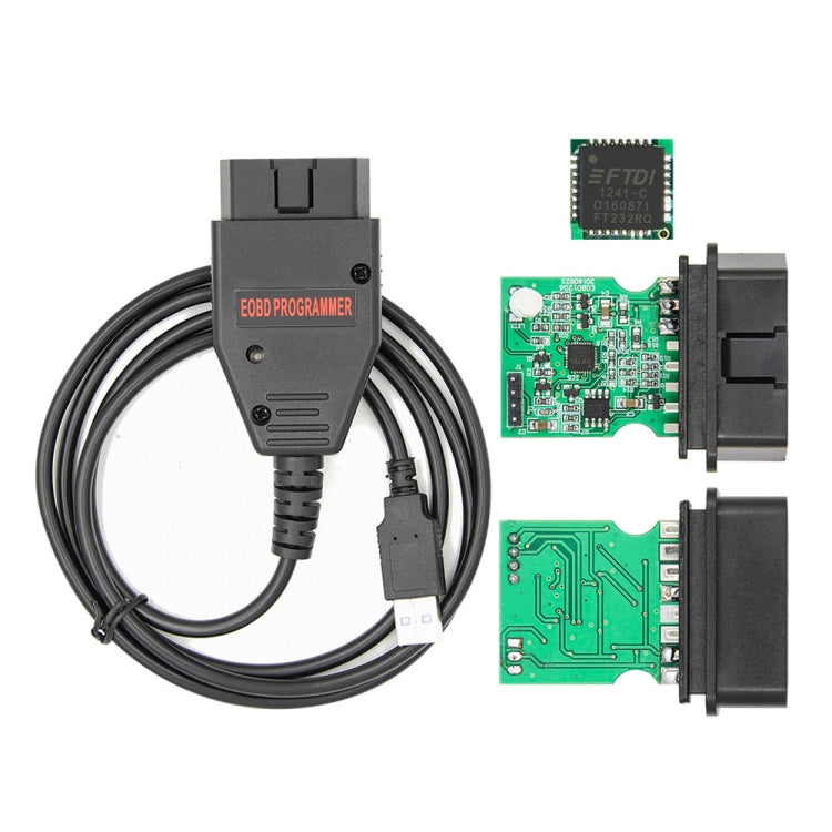 EOBD2 Flasher FT232RQ Galletto 1260 Cable Auto Chip Tuning Interface Remap Flasher Programmer Tool - free shipping - PMC TechLife - Order now!