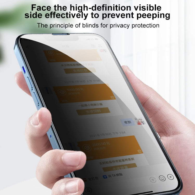 For iPhone 13 Pro Max WEKOME 9D Curved Privacy Tempered Glass Film - iPhone 13 Pro Max Tempered Glass by WK | Online Shopping South Africa | PMC TechLife