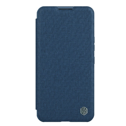 For iPhone 14 NILLKIN QIN Series Pro Leather Phone Case(Blue) - iPhone 14 Cases by NILLKIN | Online Shopping South Africa | PMC Jewellery