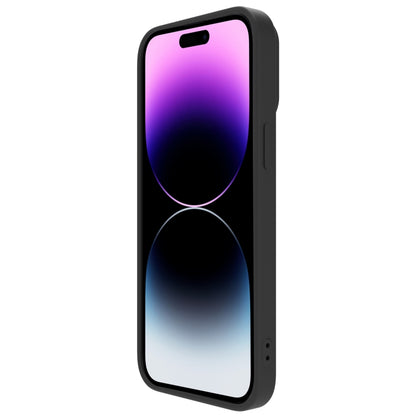 For iPhone 14 Pro NILLKIN CamShield Liquid Silicone Phone Case(Black) - iPhone 14 Pro Cases by NILLKIN | Online Shopping South Africa | PMC Jewellery | Buy Now Pay Later Mobicred