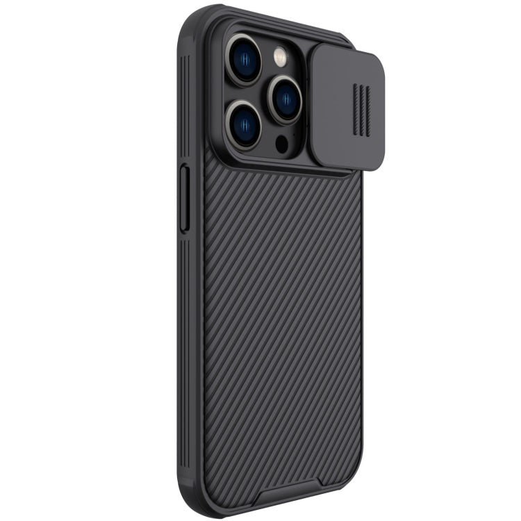 For iPhone 14 Pro NILLKIN CamShield Pro Protective Phone Case(Black) - iPhone 14 Pro Cases by NILLKIN | Online Shopping South Africa | PMC Jewellery