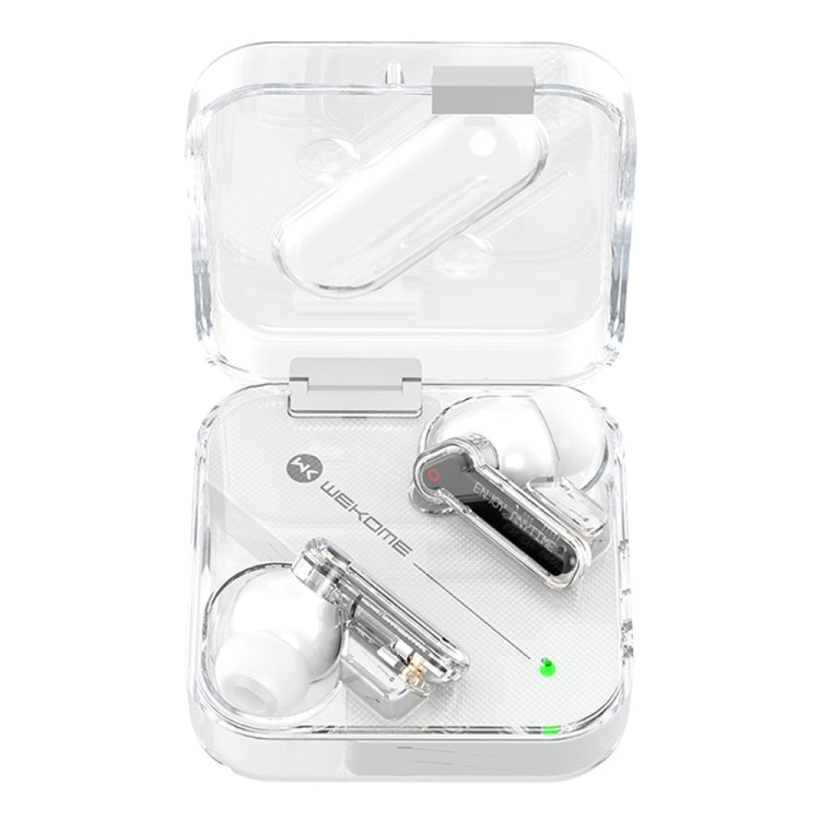 WEKOME V51 Vanguard Series Transparent Wireless Bluetooth Earphone(White) - Bluetooth Earphone by WK | Online Shopping South Africa | PMC Jewellery | Buy Now Pay Later Mobicred