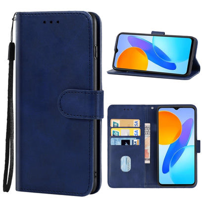 For Honor X6 Leather Phone Case(Blue) - Honor Cases by PMC Jewellery | Online Shopping South Africa | PMC Jewellery