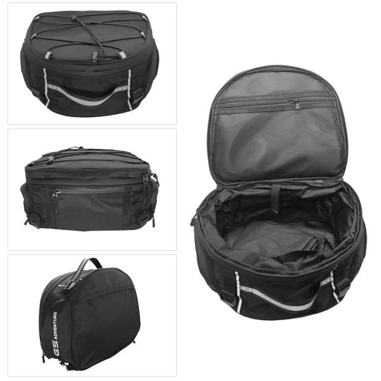 For BMW R1250GS R1200GS F850F750GS Motorcycle Tail Rack Luggage Helmet Bag - Bags & Luggages by PMC Jewellery | Online Shopping South Africa | PMC Jewellery