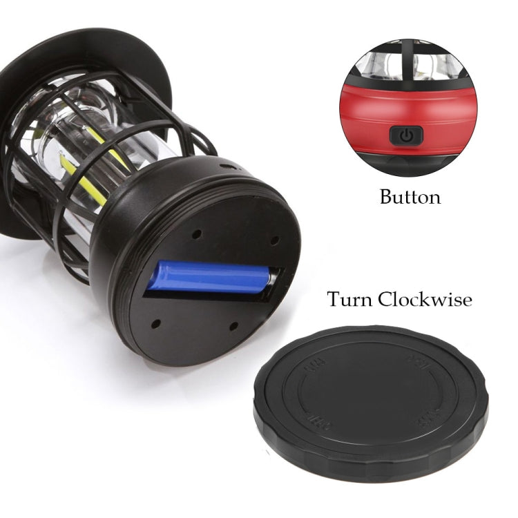 Portable Retro Hanging Lamp Lantern Camping Tent Light, Type:USB Charging(Red) - free shipping - PMC TechLife - Order now!