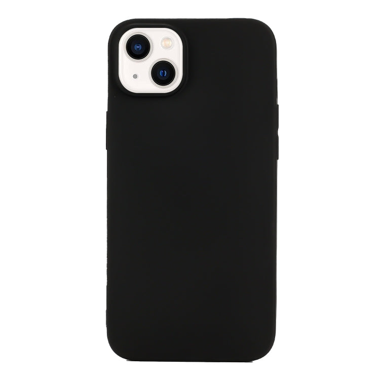 For iPhone 14 Solid Color Frosted Silicone Phone Case(Black) - free shipping - PMC TechLife - Order now!