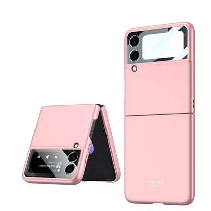 For Samsung Galaxy Z Flip4 GKK Integrated Ultra-thin Full Coverage Phone Case(Pink) - Galaxy Z Flip4 5G Cases by GKK | Online Shopping South Africa | PMC Jewellery