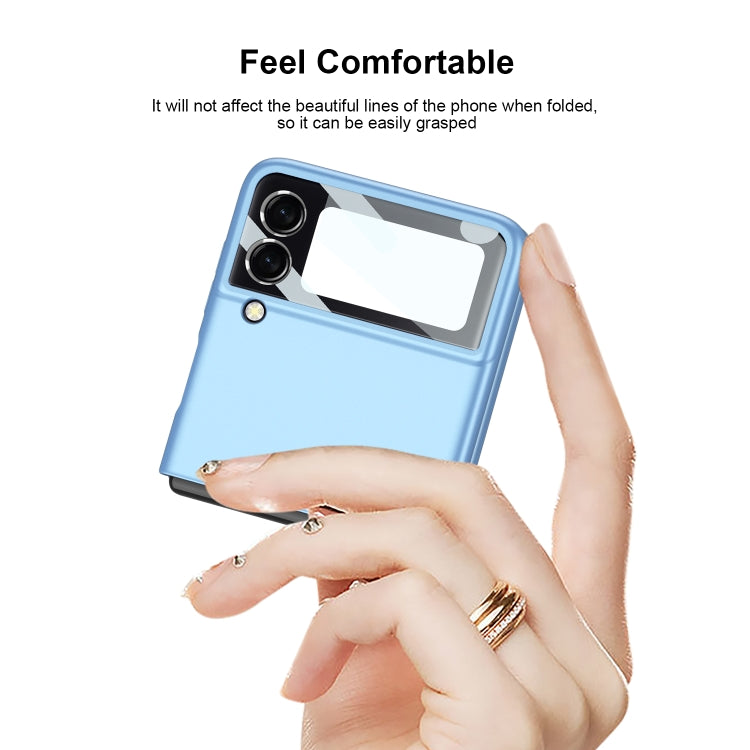 For Samsung Galaxy Z Flip4 GKK Integrated Ultra-thin Full Coverage Phone Case(Blue) - Galaxy Z Flip4 5G Cases by GKK | Online Shopping South Africa | PMC Jewellery