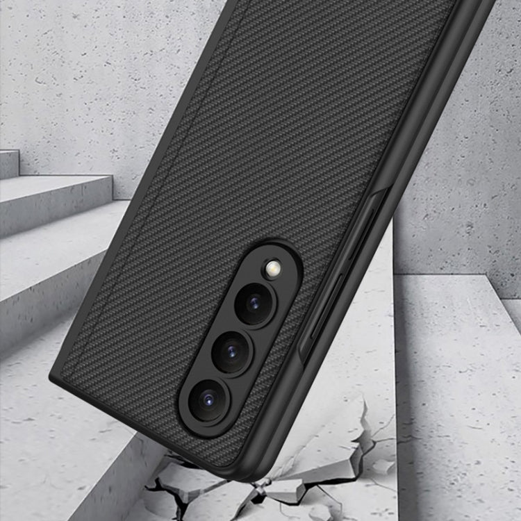 For Samsung Galaxy Z Fold4 GKK Integrated Ultra-thin Folding Leather Phone Case with Stand(Green) - Galaxy Z Fold4 5G Cases by GKK | Online Shopping South Africa | PMC TechLife