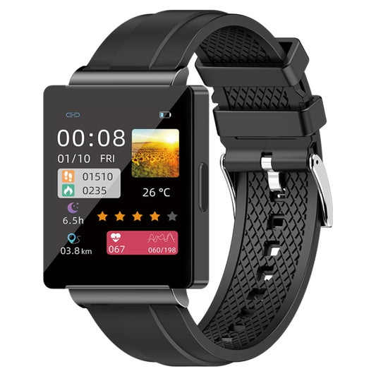 KS01 1.85 Inch Smart Watch Supports Blood Glucose Detection, Blood Pressure Detection, Blood Oxygen Detection(Black) - Smart Watches by PMC Jewellery | Online Shopping South Africa | PMC Jewellery | Buy Now Pay Later Mobicred