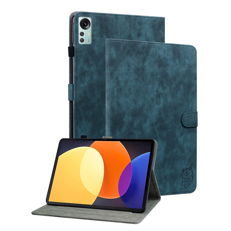 For Xiaomi Redmi Pad 5G Tiger Pattern Flip Leather Tablet Case(Dark Green) - free shipping - PMC TechLife - Order now!