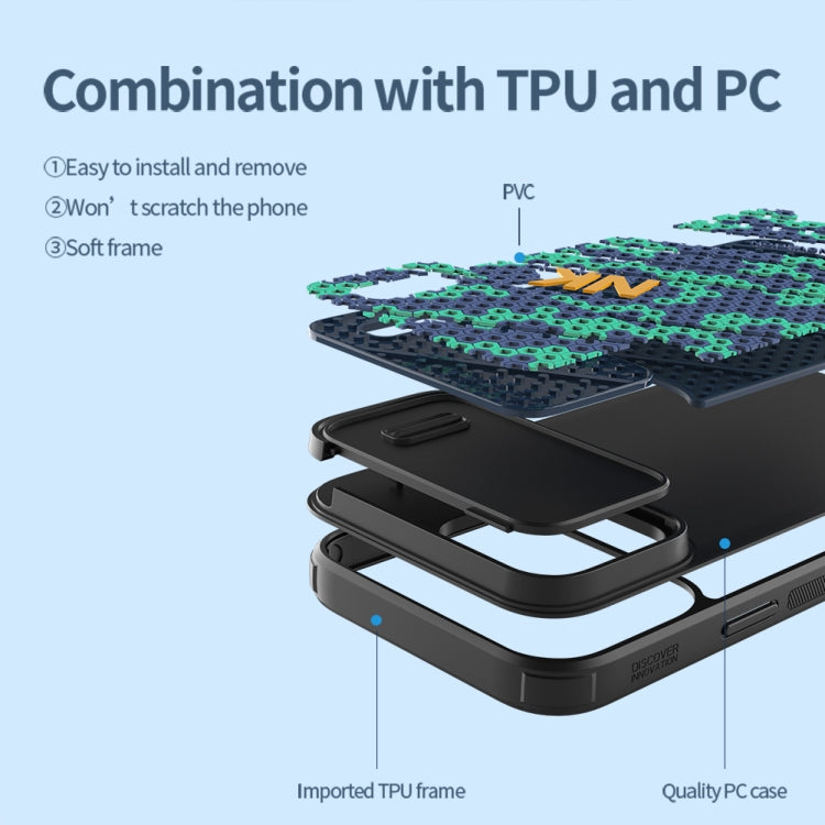 For iPhone 14 NILLKIN 3D Lens Sliding Camera Phone Case - free shipping - PMC TechLife - Order now!