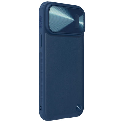 For iPhone 14 Pro NILLKIN PC + TPU Magnetic Phone Case(Blue) - iPhone 14 Pro Cases by NILLKIN | Online Shopping South Africa | PMC Jewellery