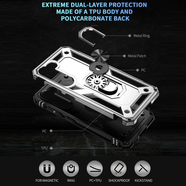 For Samsung Galaxy S23+ 5G Shockproof TPU + PC Phone Case(Silver) - free shipping - PMC TechLife - Order now!