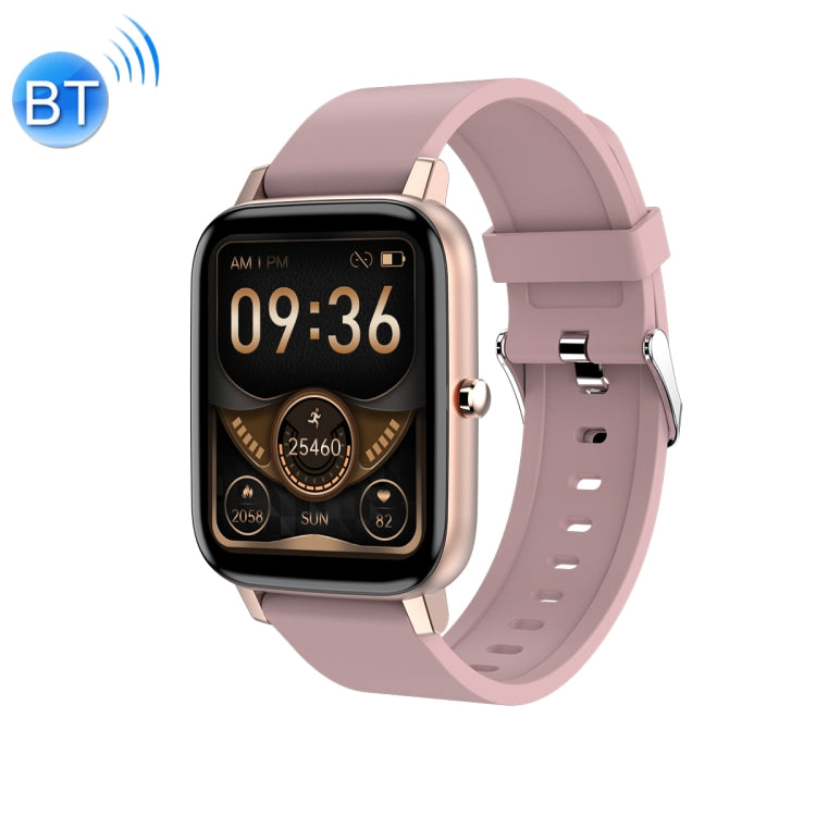 Ochstin 5H80 1.69 inch Square Screen Silicone Strap Heart Rate Blood Oxygen Monitoring Bluetooth Smart Watch(Pink) - Smart Watches by OCHSTIN | Online Shopping South Africa | PMC Jewellery | Buy Now Pay Later Mobicred