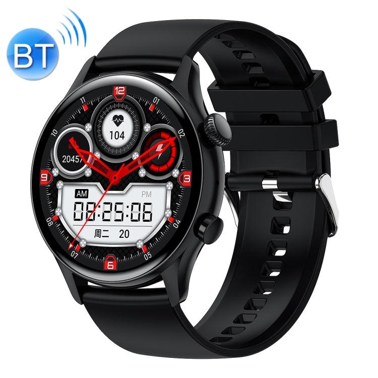 Ochstin 5HK8 Pro 1.36 inch Round Screen Blood Oxygen Blood Pressure Monitoring Bluetooth Smart Watch, Strap:Silicone(Black) - Smart Watches by OCHSTIN | Online Shopping South Africa | PMC Jewellery | Buy Now Pay Later Mobicred