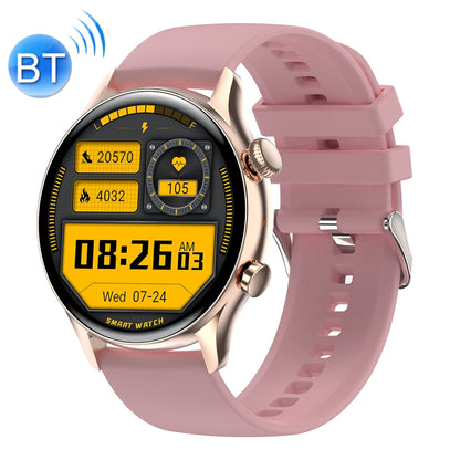 Ochstin 5HK8 Pro 1.36 inch Round Screen Blood Oxygen Blood Pressure Monitoring Bluetooth Smart Watch, Strap:Silicone(Gold) - Smart Watches by OCHSTIN | Online Shopping South Africa | PMC Jewellery | Buy Now Pay Later Mobicred