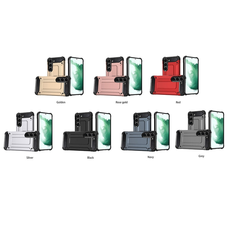 For Samsung Galaxy S23+ 5G Magic Armor TPU Hard PC Phone Case(Black) - free shipping - PMC TechLife - Order now!