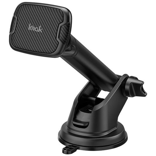 IMAK C5-X4 Telescopic Rod Magnetic Car Holder(Black) - Universal Car Holders by imak | Online Shopping South Africa | PMC Jewellery | Buy Now Pay Later Mobicred