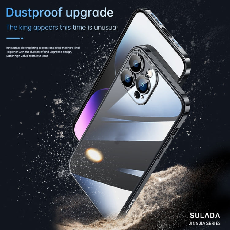 For iPhone 14 Plus SULADA Hard PC Shockproof Phone Case(Gold) - iPhone 14 Plus Cases by SULADA | Online Shopping South Africa | PMC TechLife | Buy Now Pay Later Mobicred