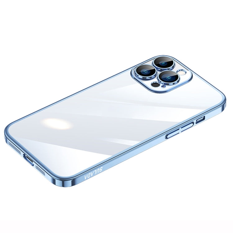 For iPhone 14 Pro Max SULADA Hard PC Shockproof Phone Case(Sierra Blue) - iPhone 14 Pro Max Cases by SULADA | Online Shopping South Africa | PMC TechLife | Buy Now Pay Later Mobicred