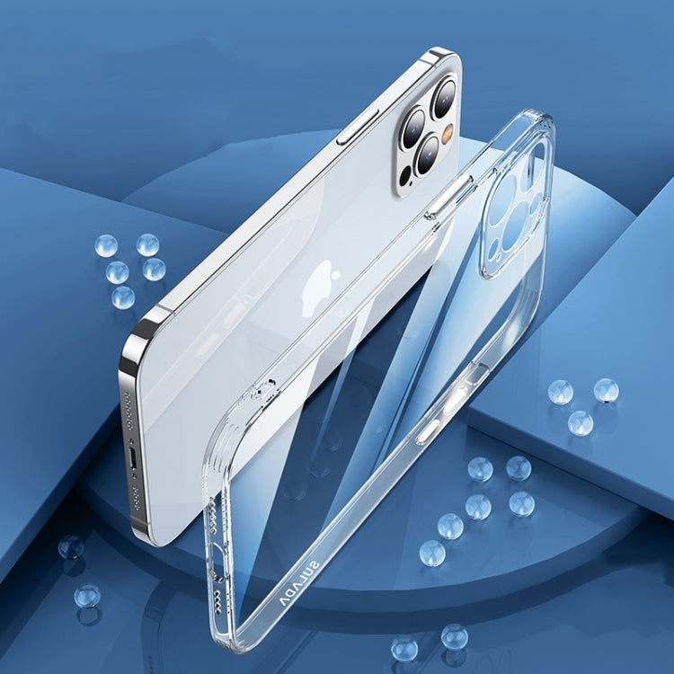 For iPhone 14 Pro Max SULADA Frosted Series Shockproof Transparent TPU Phone Case(White) - iPhone 14 Pro Max Cases by SULADA | Online Shopping South Africa | PMC TechLife