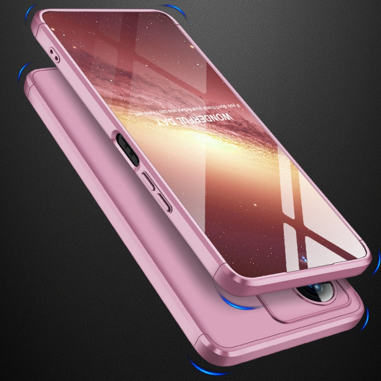 For vivo Y22 / Y22s GKK Three Stage Splicing Full Coverage PC Phone Case(Rose Gold) - vivo Cases by GKK | Online Shopping South Africa | PMC TechLife | Buy Now Pay Later Mobicred