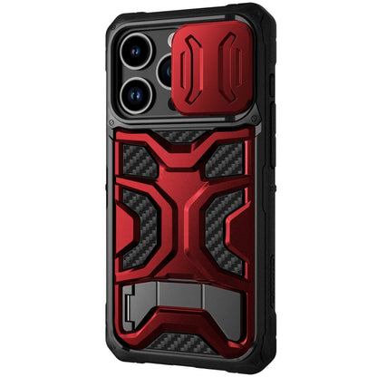 For iPhone 14 Pro NILLKIN Sliding Camera Cover Design TPU + PC Magnetic Phone Case(Red) - iPhone 14 Pro Cases by NILLKIN | Online Shopping South Africa | PMC Jewellery | Buy Now Pay Later Mobicred