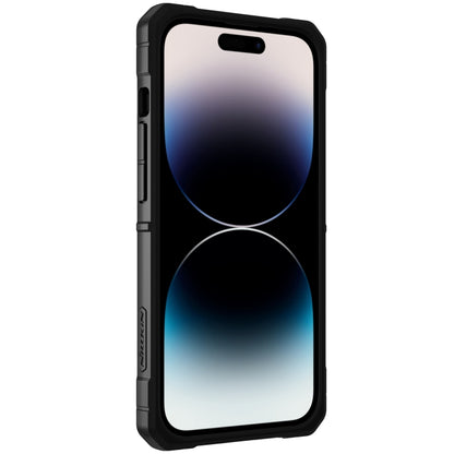 For iPhone 14 Pro NILLKIN Sliding Camera Cover Design TPU + PC Magnetic Phone Case(Blue) - iPhone 14 Pro Cases by NILLKIN | Online Shopping South Africa | PMC Jewellery | Buy Now Pay Later Mobicred