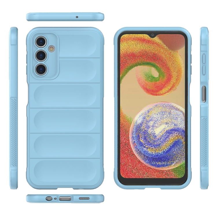 For Samsung Galaxy A14 5G Magic Shield TPU + Flannel Phone Case(Dark Grey) - free shipping - PMC TechLife - Order now!