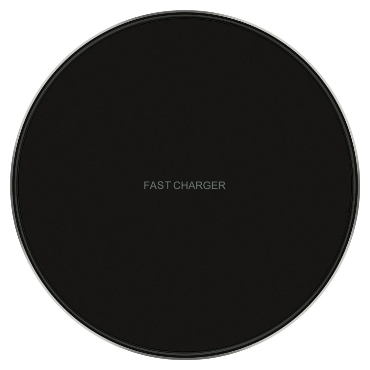 Ulefone UF005 15W Round Fast Charging Qi Wireless Charger(Black) - Wireless Charger by Ulefone | Online Shopping South Africa | PMC Jewellery | Buy Now Pay Later Mobicred