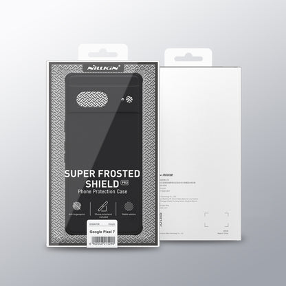 For Google Pixel 7 5G NILLKIN Super Frosted Shield Pro PC + TPU Phone Case(Black) - Google Cases by NILLKIN | Online Shopping South Africa | PMC Jewellery