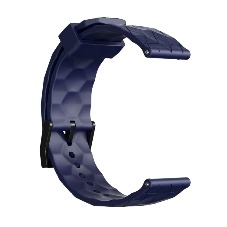 20mm Football Texture Silicone Watch Band(Navy Blue) - free shipping - PMC TechLife - Order now!