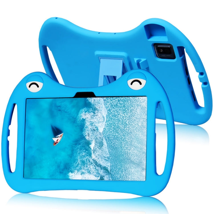 For TCL Tab 10s 5G Cartoon Silicone Shockproof Protective Tablet Case with Stand & Pen Slot(Blue) - Others by PMC Jewellery | Online Shopping South Africa | PMC Jewellery