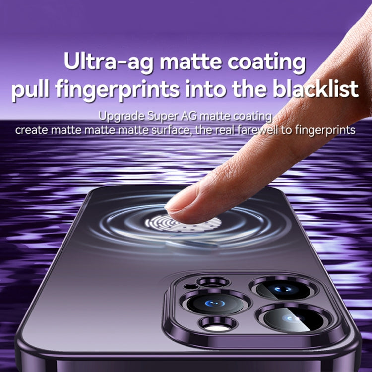 For iPhone 14 Pro Max SULADA Electroplating Frosted All-inclusive TPU Phone Case(Blue) - free shipping - PMC TechLife - Order now!