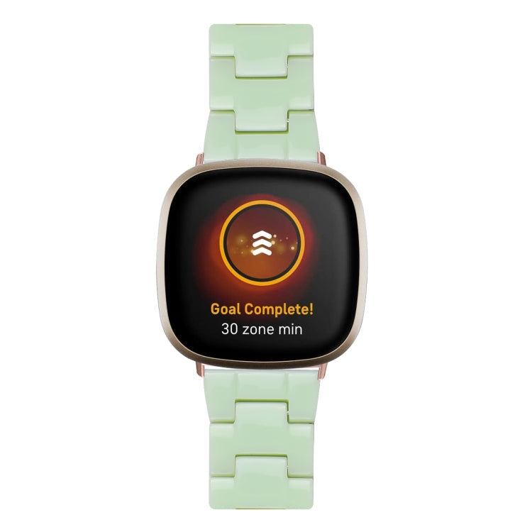 For Fitbit Versa 4 / Sense 2 Universal Resin Watch Band(Avocado Green) - free shipping - PMC TechLife - Order now!