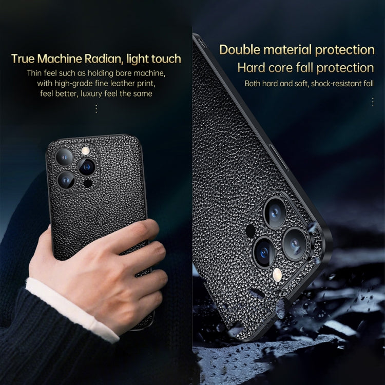 For iPhone 13 Pro SULADA Invisible Bracket Leather Back Cover Phone Case(Red) - iPhone 13 Pro Cases by SULADA | Online Shopping South Africa | PMC TechLife | Buy Now Pay Later Mobicred
