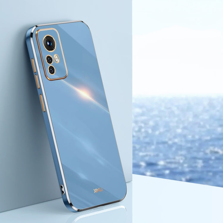 For Xiaomi 12 Lite XINLI Straight Edge 6D Electroplate TPU Phone Case(Celestial Blue) - free shipping - PMC TechLife - Order now!