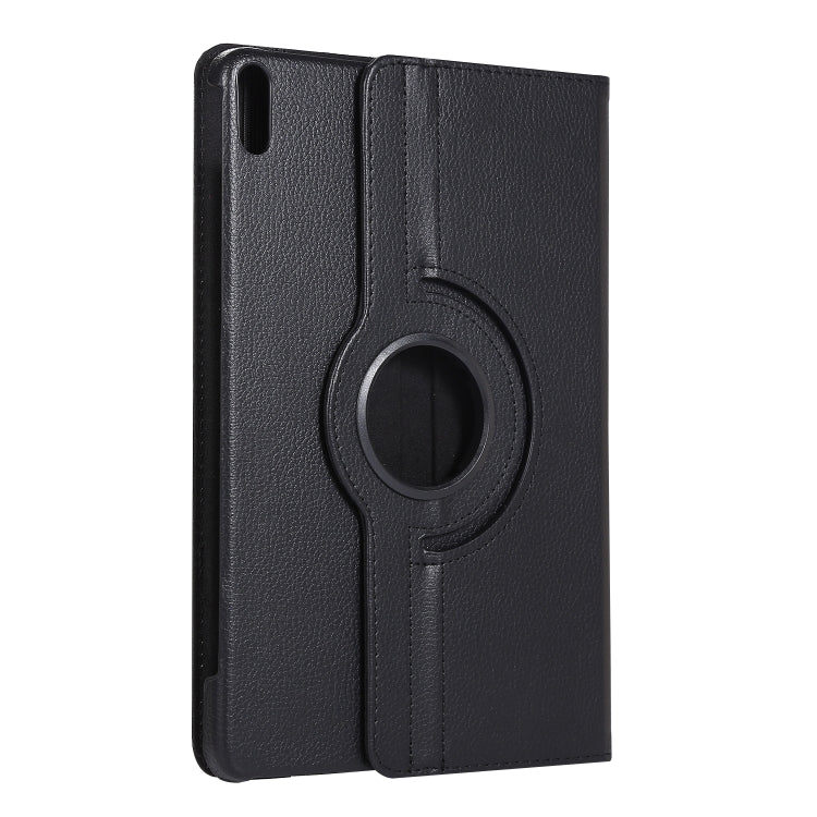 For Huawei Matepad 10.4 Litchi Texture Horizontal Flip 360 Degrees Rotation Leather Case with Holder(Black) - free shipping - PMC TechLife - Order now!