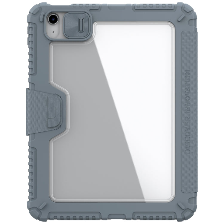 For iPad 10th Gen 10.9 2022 NILLKIN Bumper Pro Leather Tablet Case(Grey) - iPad 10th Gen 10.9 Cases by NILLKIN | Online Shopping South Africa | PMC Jewellery | Buy Now Pay Later Mobicred