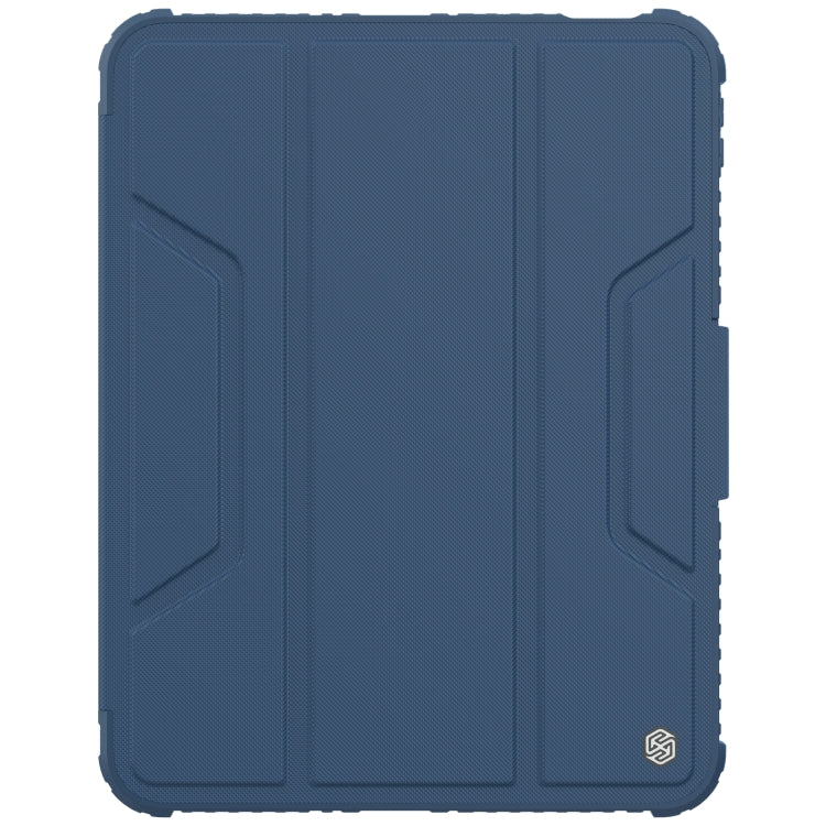 For iPad 10th Gen 10.9 2022 NILLKIN Bumper Pro Leather Tablet Case(Blue) - iPad 10th Gen 10.9 Cases by NILLKIN | Online Shopping South Africa | PMC Jewellery | Buy Now Pay Later Mobicred