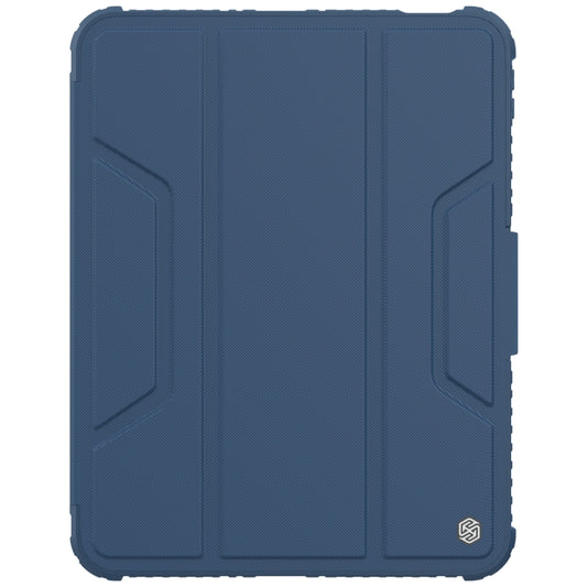 For iPad 10th Gen 10.9 2022 NILLKIN Bumper Pro Leather Tablet Case(Blue) - iPad 10th Gen 10.9 Cases by NILLKIN | Online Shopping South Africa | PMC Jewellery | Buy Now Pay Later Mobicred