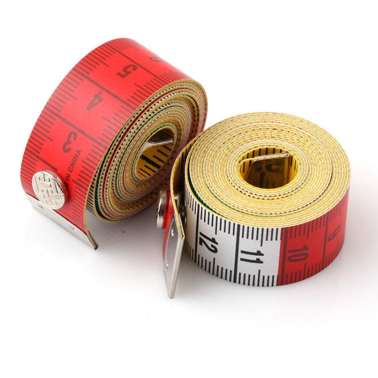 2 PCS 1.5m Button Measuring Tape Tool Measuring Clothes Waist Bust Measurement Sewing Tools - DIY Apparel Sewing by PMC Jewellery | Online Shopping South Africa | PMC Jewellery