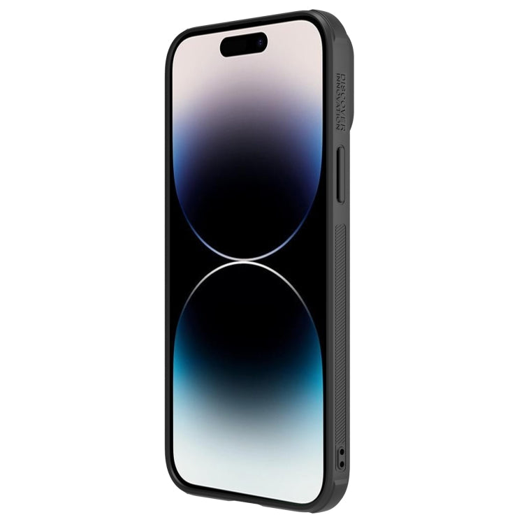 For iPhone 14 Pro Max NILLKIN PC + TPU Magnetic Phone Case(Black) - iPhone 14 Pro Max Cases by NILLKIN | Online Shopping South Africa | PMC Jewellery | Buy Now Pay Later Mobicred