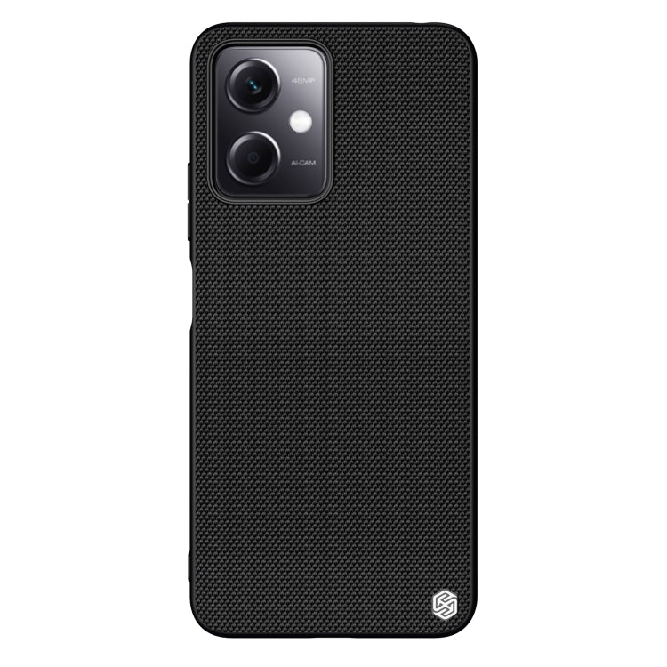 For Xiaomi Redmi Note 12 China NILLKIN Shockproof TPU + PC Textured Phone Case(Black) - Xiaomi Cases by NILLKIN | Online Shopping South Africa | PMC Jewellery | Buy Now Pay Later Mobicred