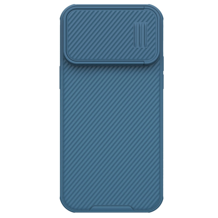 For iPhone 14 Pro Max NILLKIN CamShield S Magnetic Magsafe Case(Blue) - iPhone 14 Pro Max Cases by NILLKIN | Online Shopping South Africa | PMC Jewellery