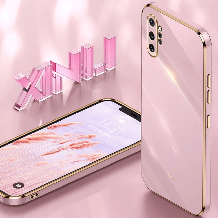 For Samsung Galaxy Note10+ XINLI Straight Edge 6D Electroplate TPU Phone Case(Black) - free shipping - PMC TechLife - Order now!