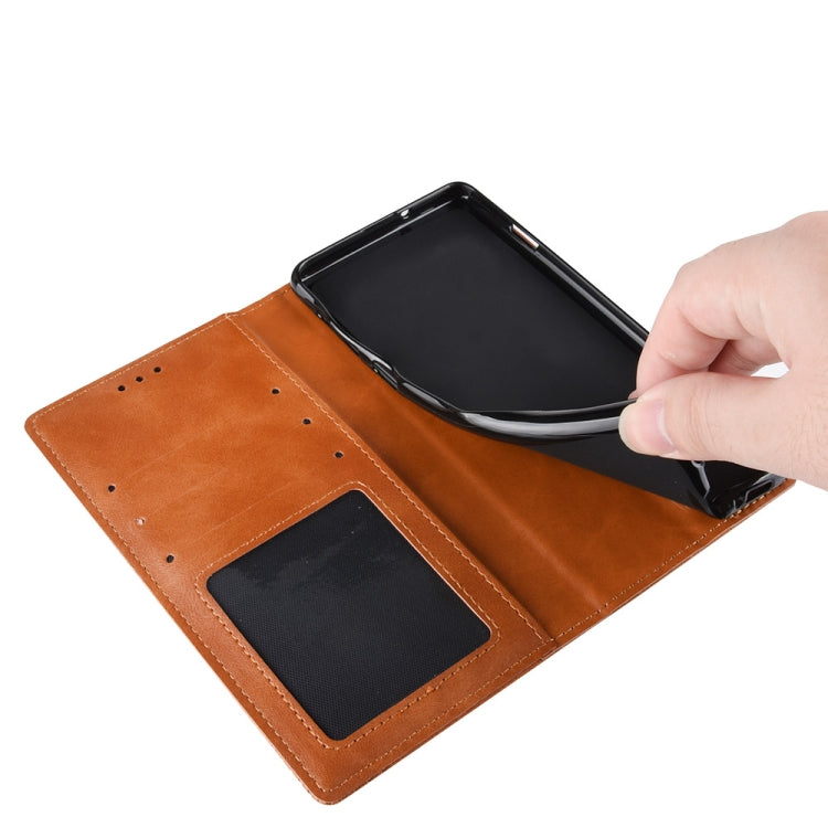 For Xiaomi Redmi Note 12 Pro+ Global Magnetic Buckle Retro Texture Leather Phone Case(Red) - free shipping - PMC TechLife - Order now!