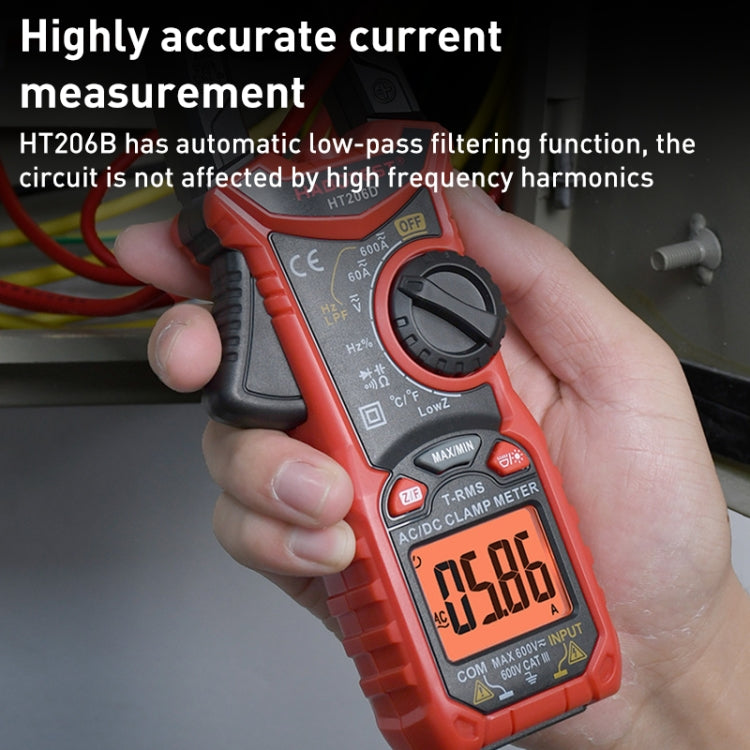 HABOTEST HT206D Clamp Type High Precision Digital Multimeter - Digital Multimeter by HABOTEST | Online Shopping South Africa | PMC Jewellery | Buy Now Pay Later Mobicred