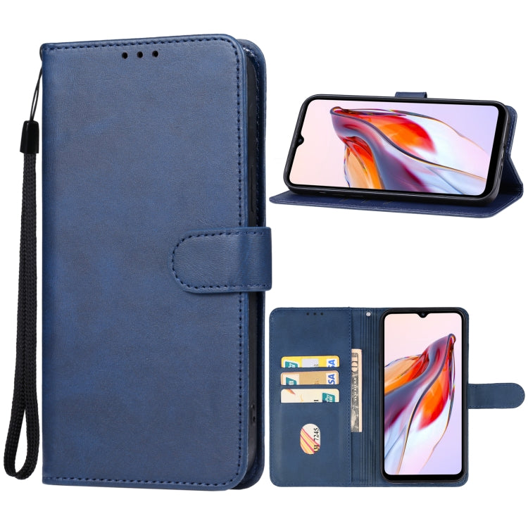 For Xiaomi Redmi 12C Leather Phone Case(Blue) - Xiaomi Cases by PMC Jewellery | Online Shopping South Africa | PMC Jewellery